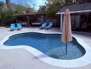 Alberca al aire libre 