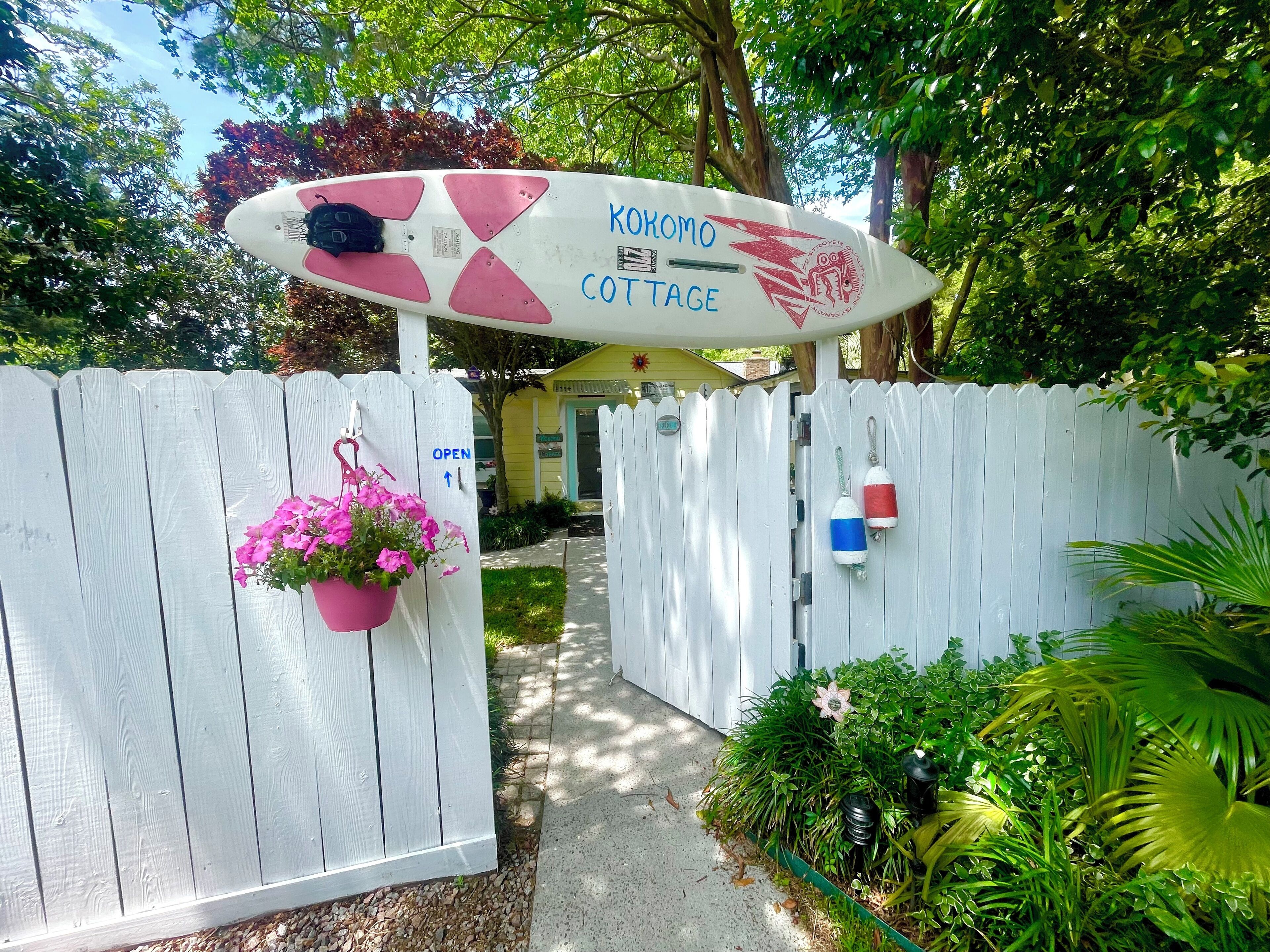 Overnattingsstedets uteområder