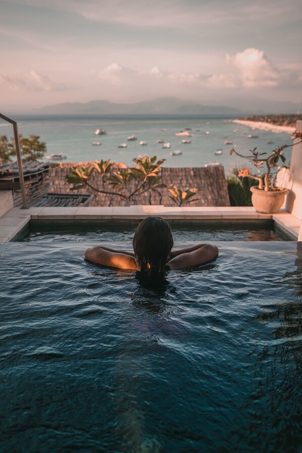 Villa Chantique, 2 Bedrooms, Private Pool, Ocean View | Private pool - Aqua Nusa - Boutique Lembongan Villas (Lembongan Island)