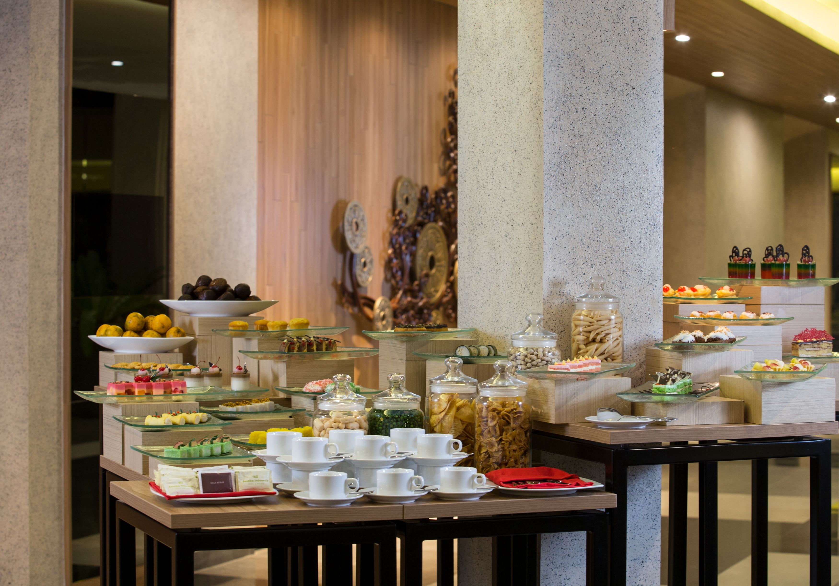 daily buffet breakfast (idr 125000.00 per person)