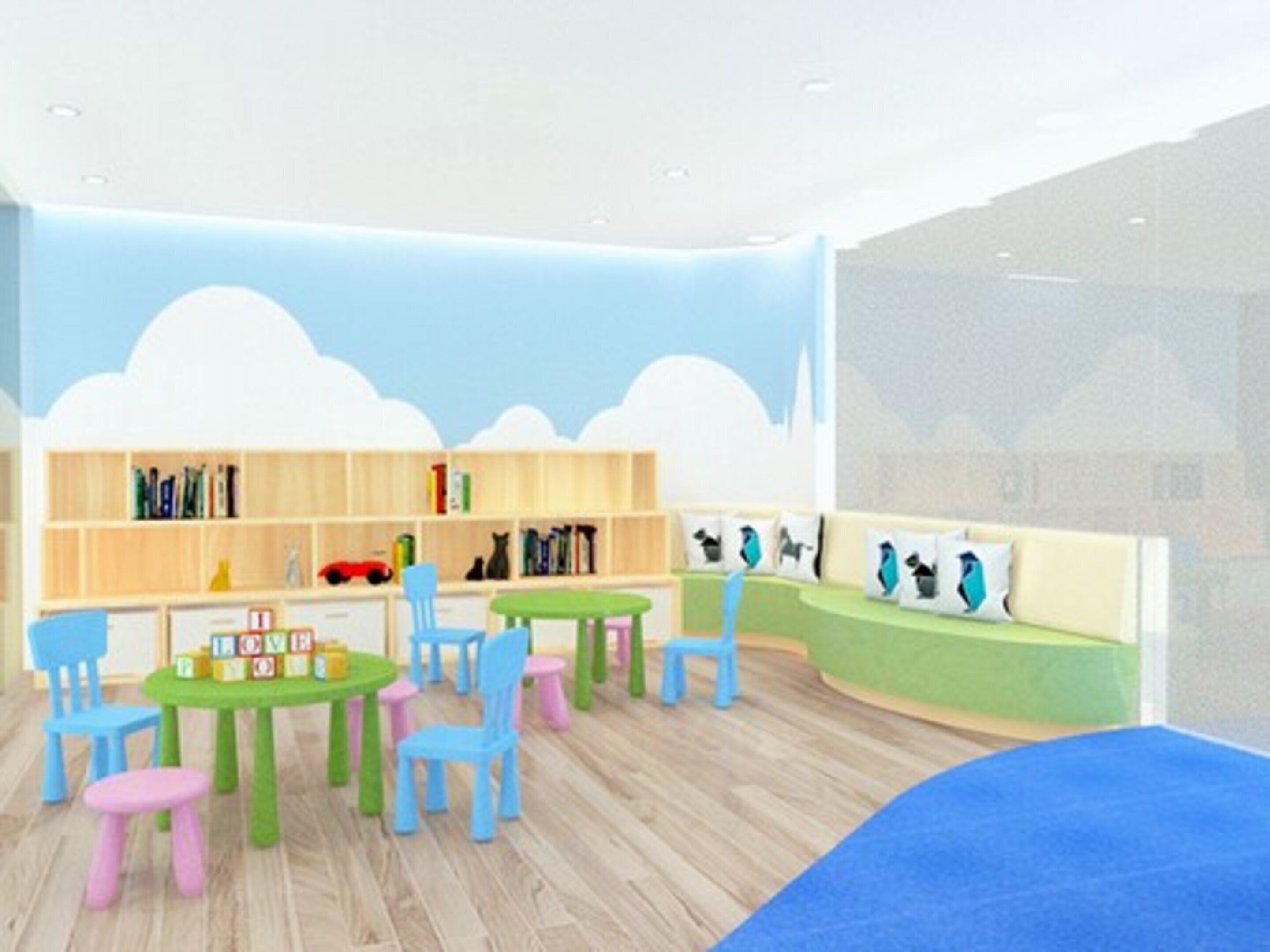 children’s play area – indoor