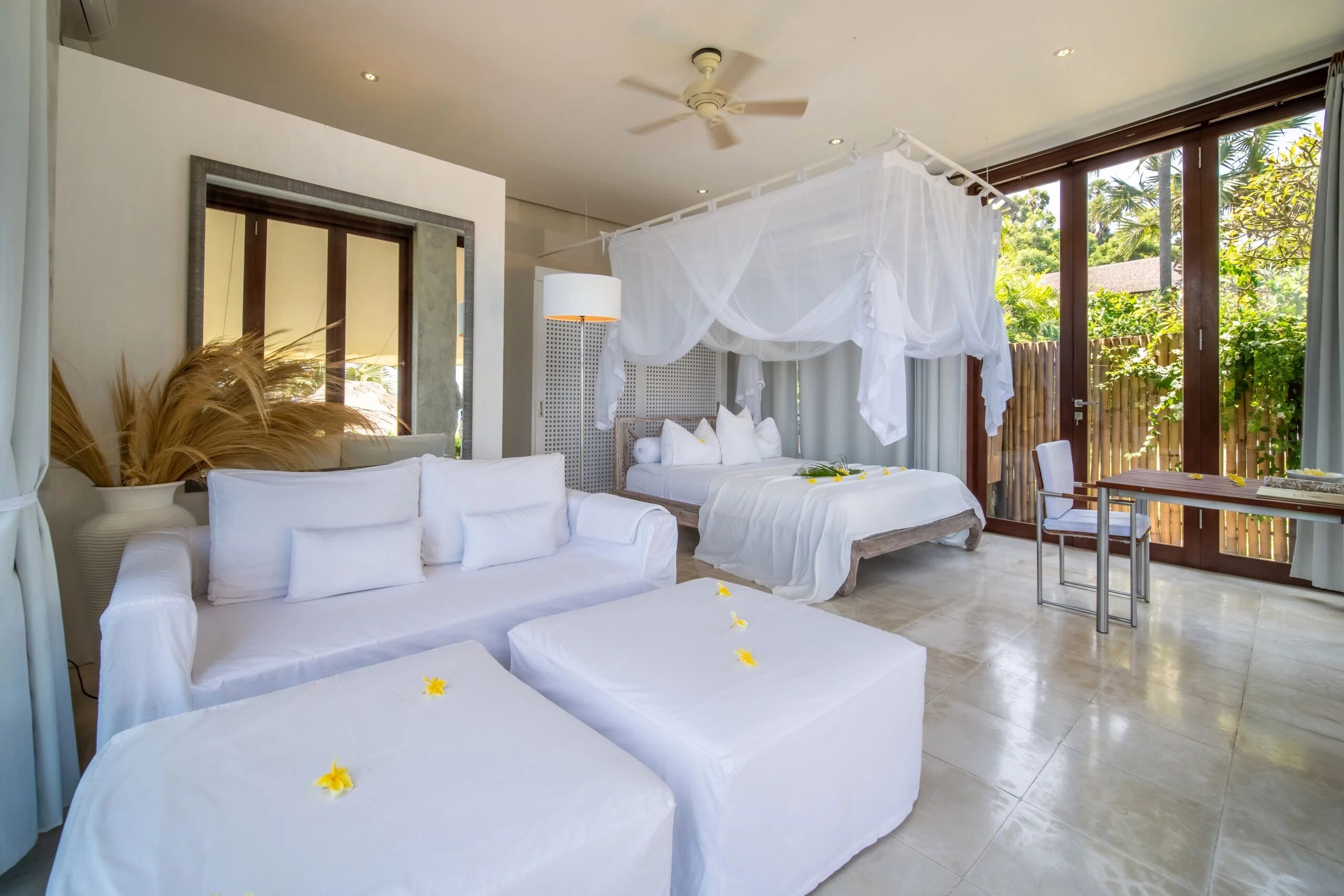 Deluxe Villa, 1 Queen Bed, Ocean View | Terrace/patio