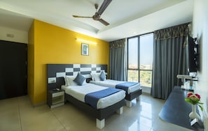 Superior Twin Room, 2 Twin Beds | Premium bedding, minibar, in-room safe, desk - Hotel Raj Elegance - Manayata Tech Park (Bengaluru)