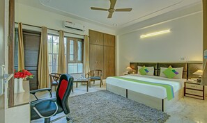 Deluxe Room - For Indian National Only | Desk, soundproofing, rollaway beds, free WiFi - Itsy Hotels Swastika Inn Sector 26 (Noida)