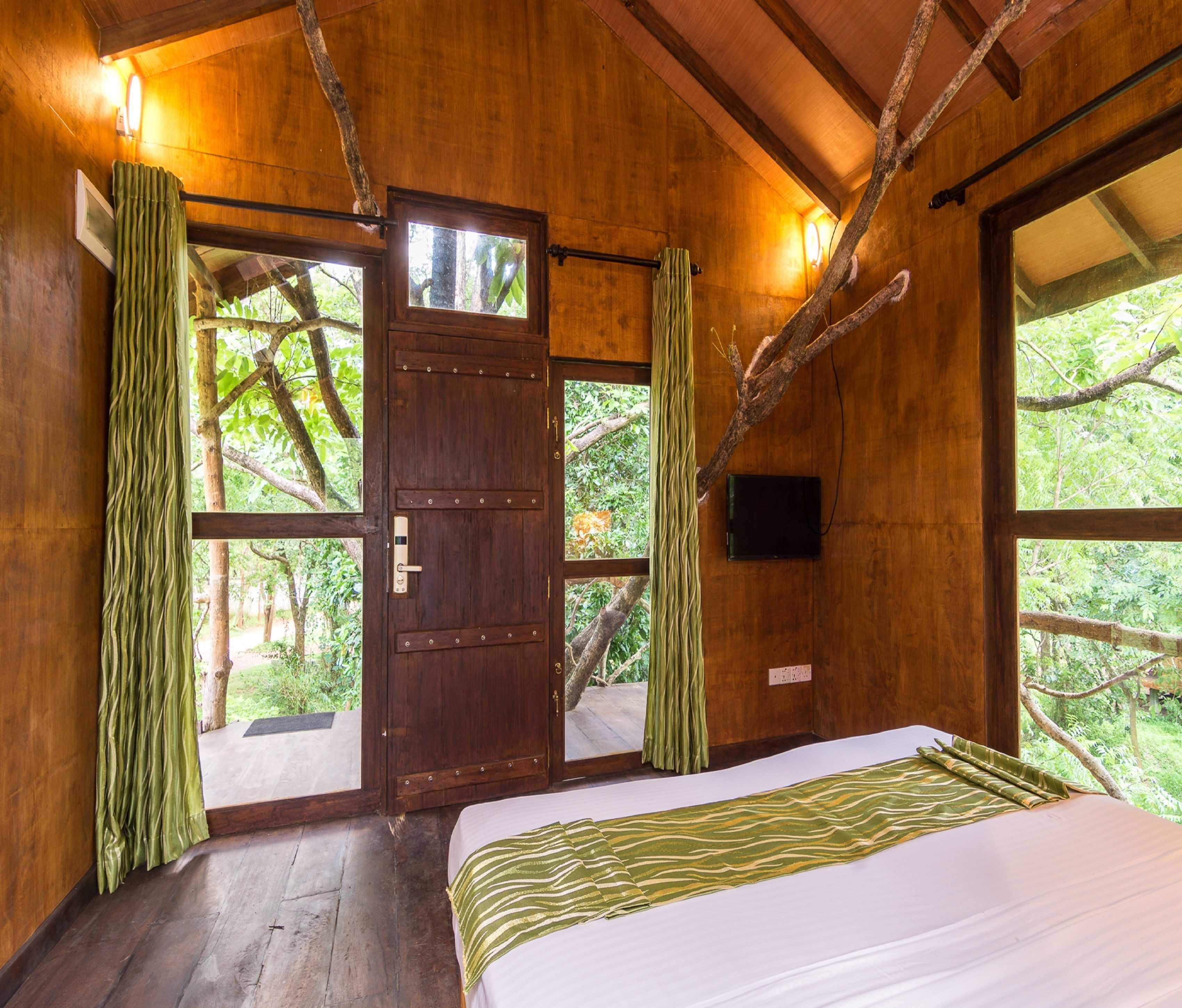 บ้านต้นไม้ลักซ์ชัวรี่, 1 ห้องนอน, วิวสวน | ผังชั้นอาคาร