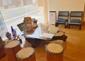 Sitzecke in der Lobby