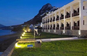 Front of property – evening/night