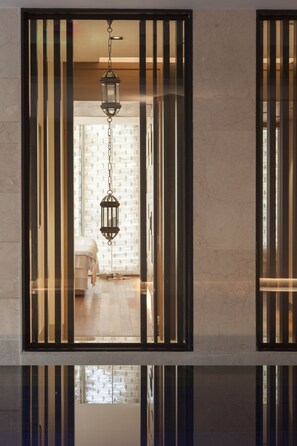 Salle de soins pour les couples, sauna, bain de vapeur