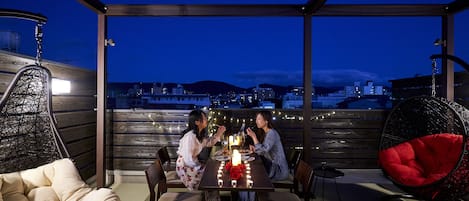 Rooftop terrace