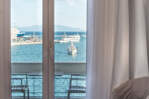Double Room, Sea View | Beach/ocean view - Hotel Lesvion (Lesvos)