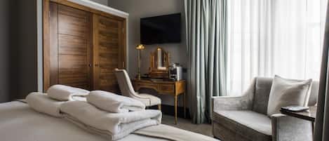 Chambre Deluxe double | 1 chambre, literie de qualité, lit avec matelas en mousse à mémoire
