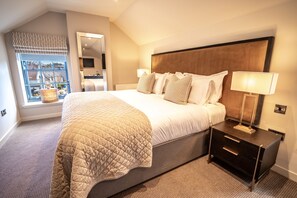 Estúdio standard, 1 cama King | Roupas de cama premium