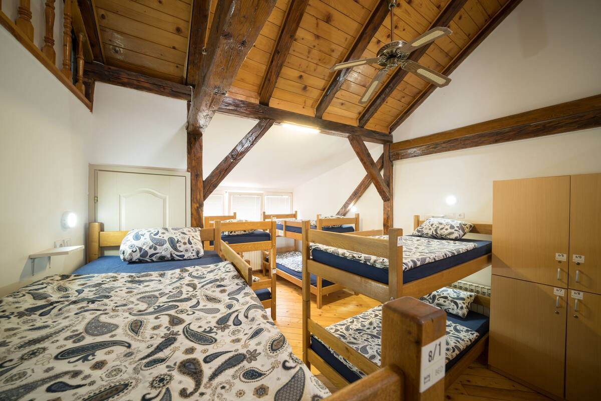 Bed in 8-Bed Mixed Dormitory Room