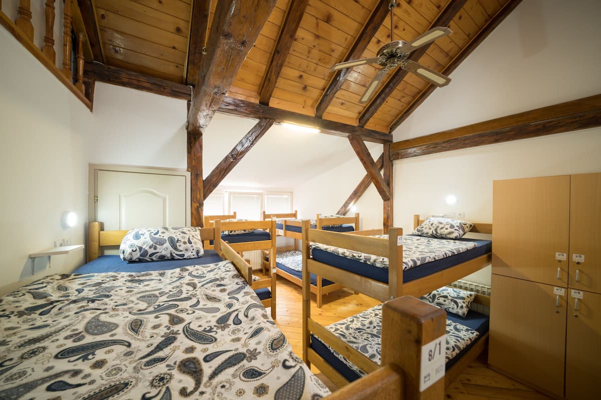 Bed in 8-Bed Mixed Dormitory Room | Kedap suara dan setrika/meja setrika