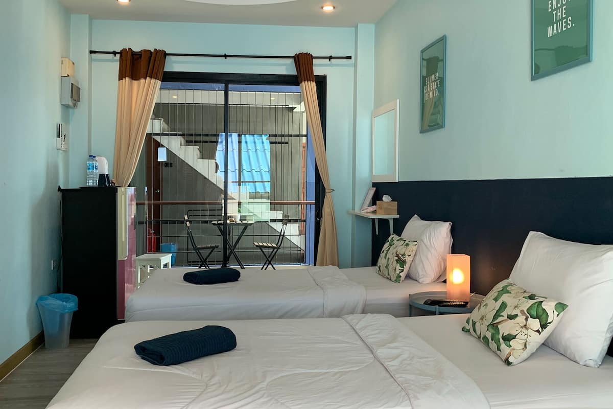 Quarto duplo | Wi-Fi de cortesia, roupa de cama