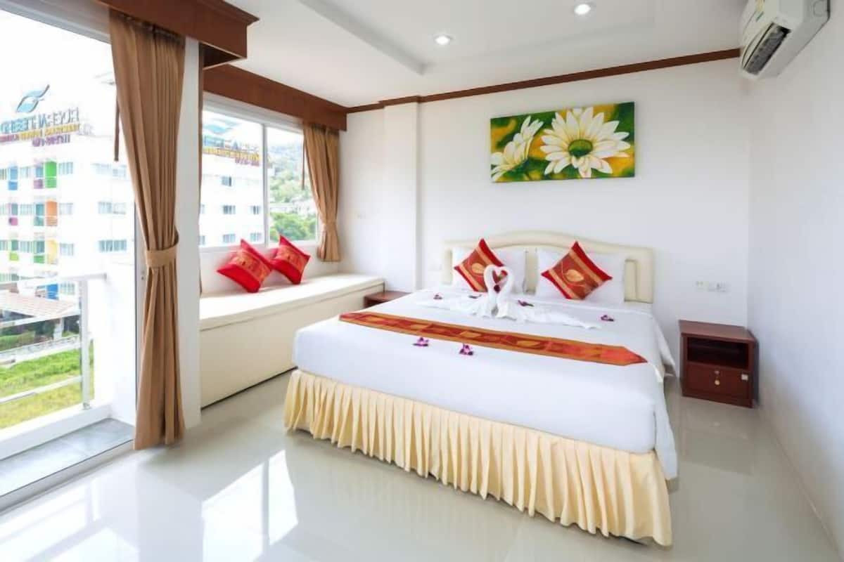 Peralatan tempat tidur hipoalergenik, katil Select Comfort, meja
