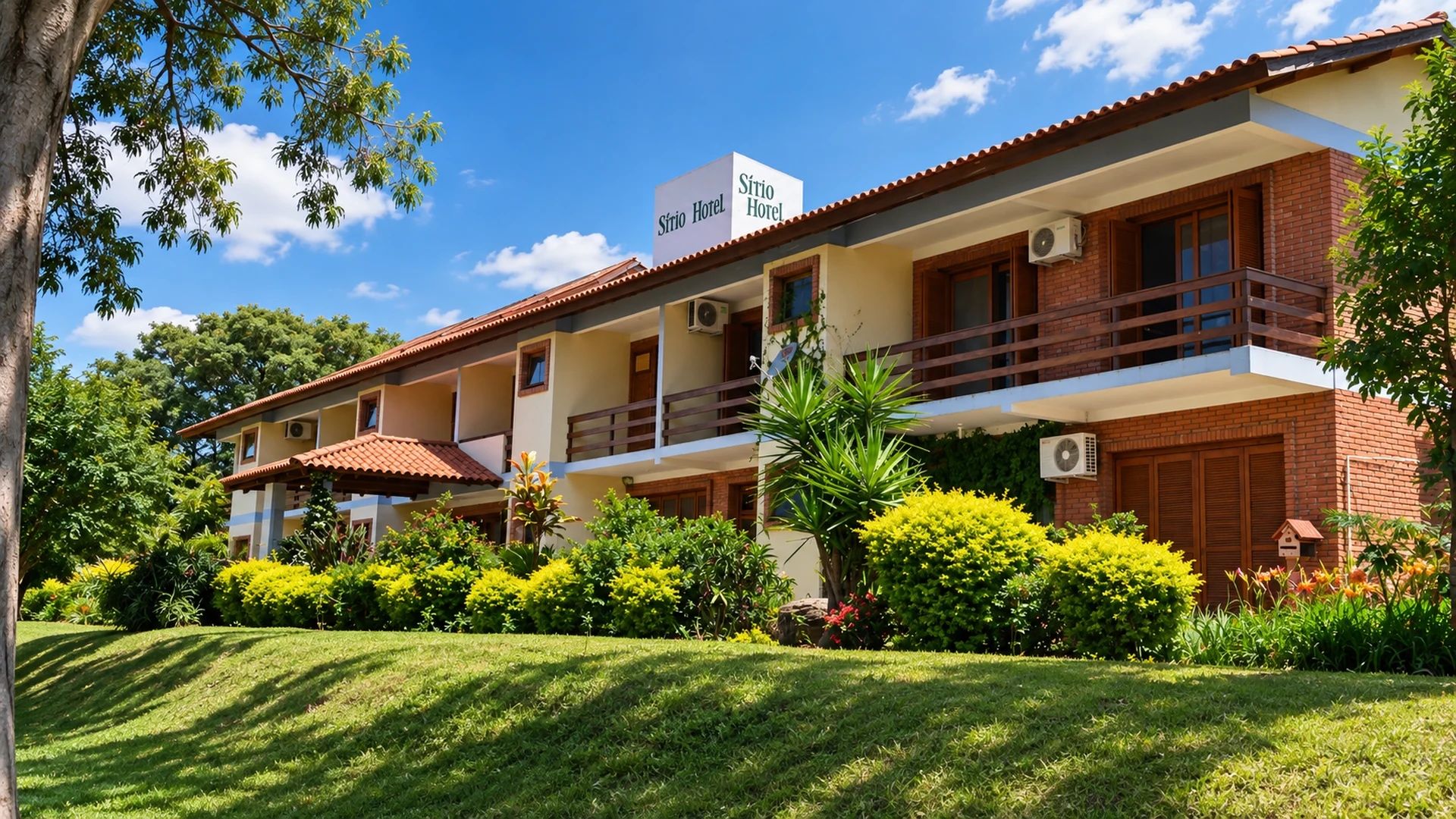 Fachada da propriedade