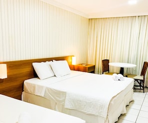 In-room safe, desk, laptop workspace, blackout curtains