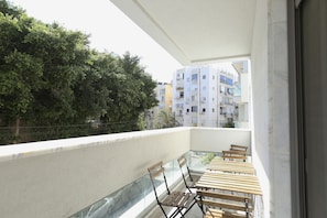 Apartment, 2 Schlafzimmer, Stadtblick | Balkon