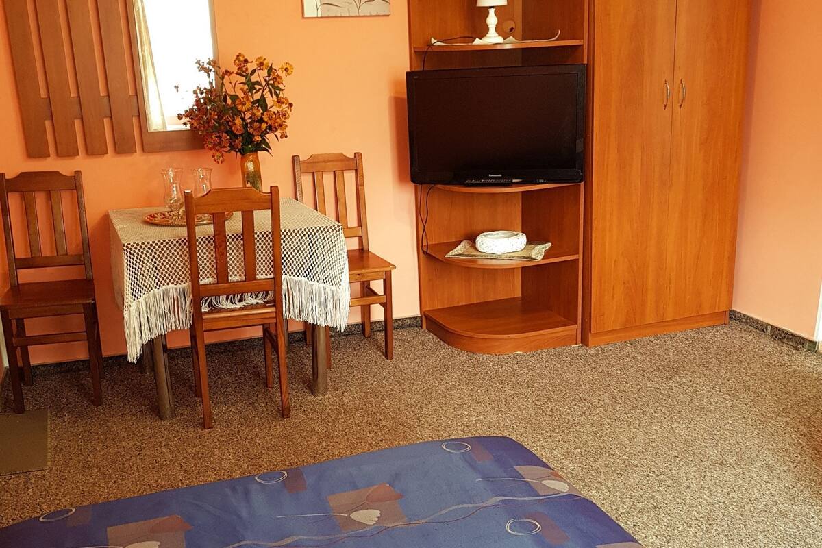 Apartment (Studio 5) | Iron/ironing board (on request), WiFi (free), bed sheets
