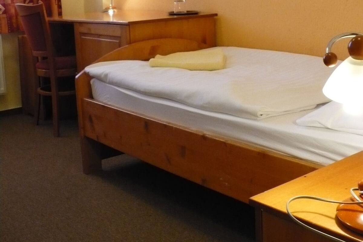 Standard Single Room, 1 Twin Bed, Mountain View | In-room safe, desk, soundproofing, iron/ironing board (on request)
