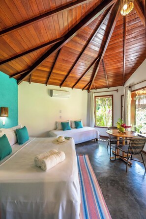 บังกะโล (Coqueiral) | มินิบาร์, ตู้นิรภัยในห้องพัก, เปล/เตียงเด็กอ่อน (ฟรี), Wi-Fi ฟรี