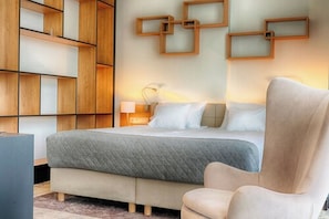Executive Apartment, Terrace | Premium bedding, in-room safe, desk, laptop workspace - Focus Hotel Premium Sopot (Sopot)
