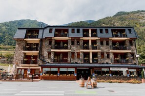 Majoituspaikan julkisivu