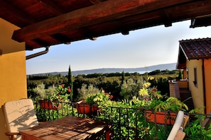 Vue depuis l’hébergement