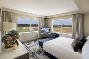 Executive suite, 1 kingsize bed | Lakens van Egyptisch katoen, luxe beddengoed, een minibar