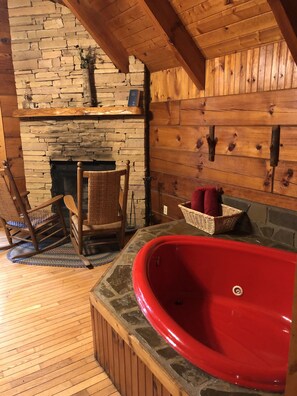 Locust Ridge Romantic Cabin | View from room - Gatlinburg Adventure Cabins (Sevierville)
