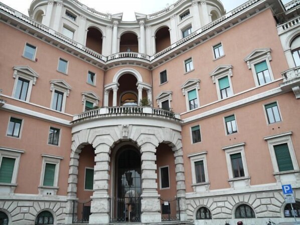 Façade de l’hébergement