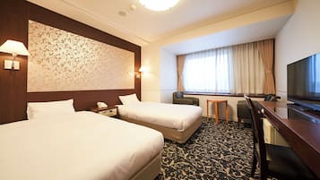 Twin Room, Non Smoking 【Annex】 | In-room safe, free WiFi, bed sheets