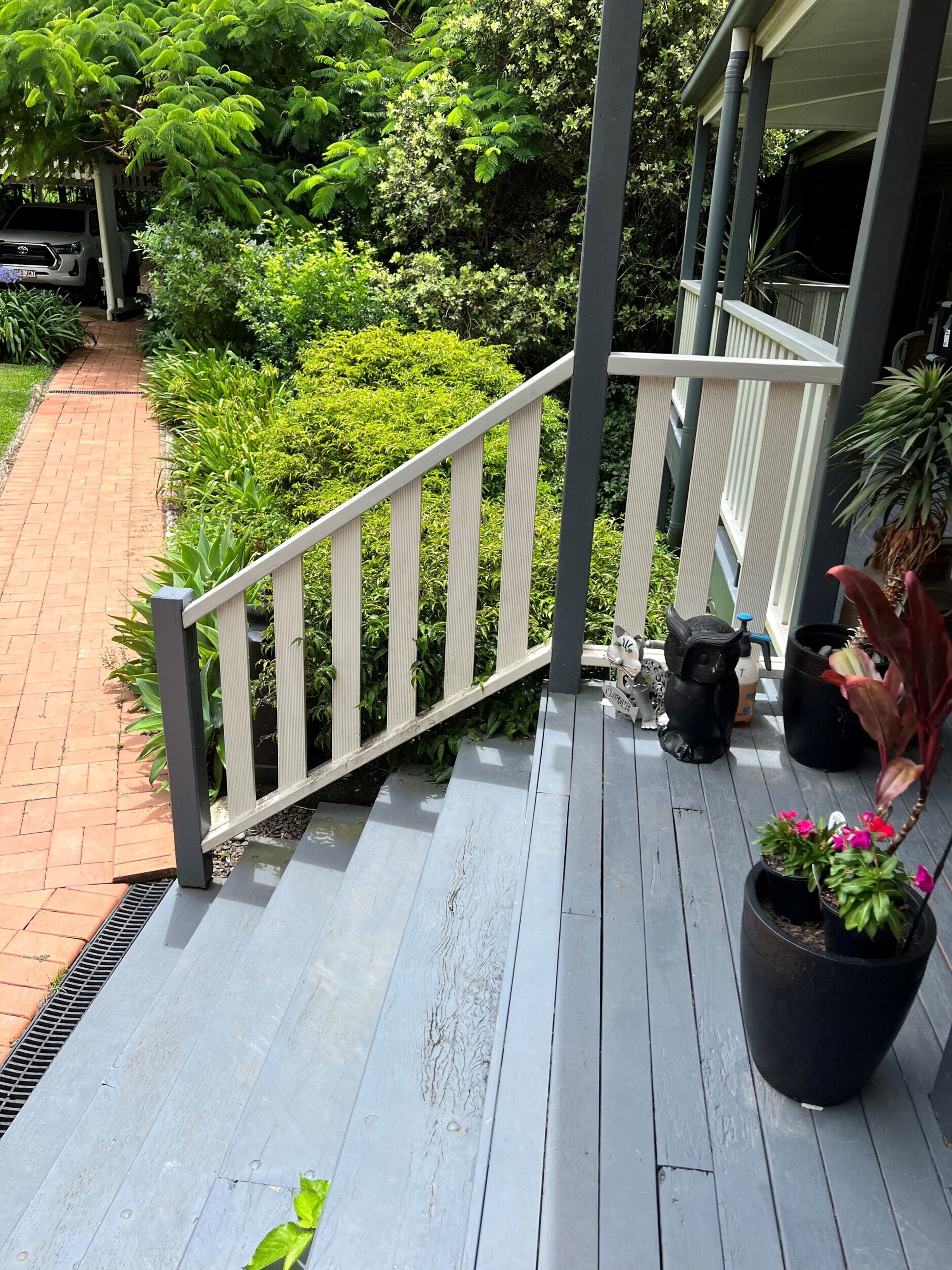 Overnatningsstedets facade