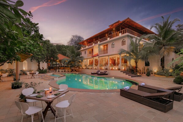 Fassade der Unterkunft