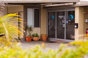 Entrada de la propiedad