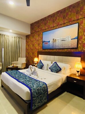 Luxury Room | Minibar, in-room safe, desk, soundproofing - Mystical Valley View Resort and Spa, Udaipur (Udaipur)