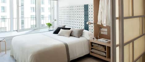 1 chambre, coffre-fort, bureau, rideaux dâobscurcissement