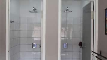 Shower, towels