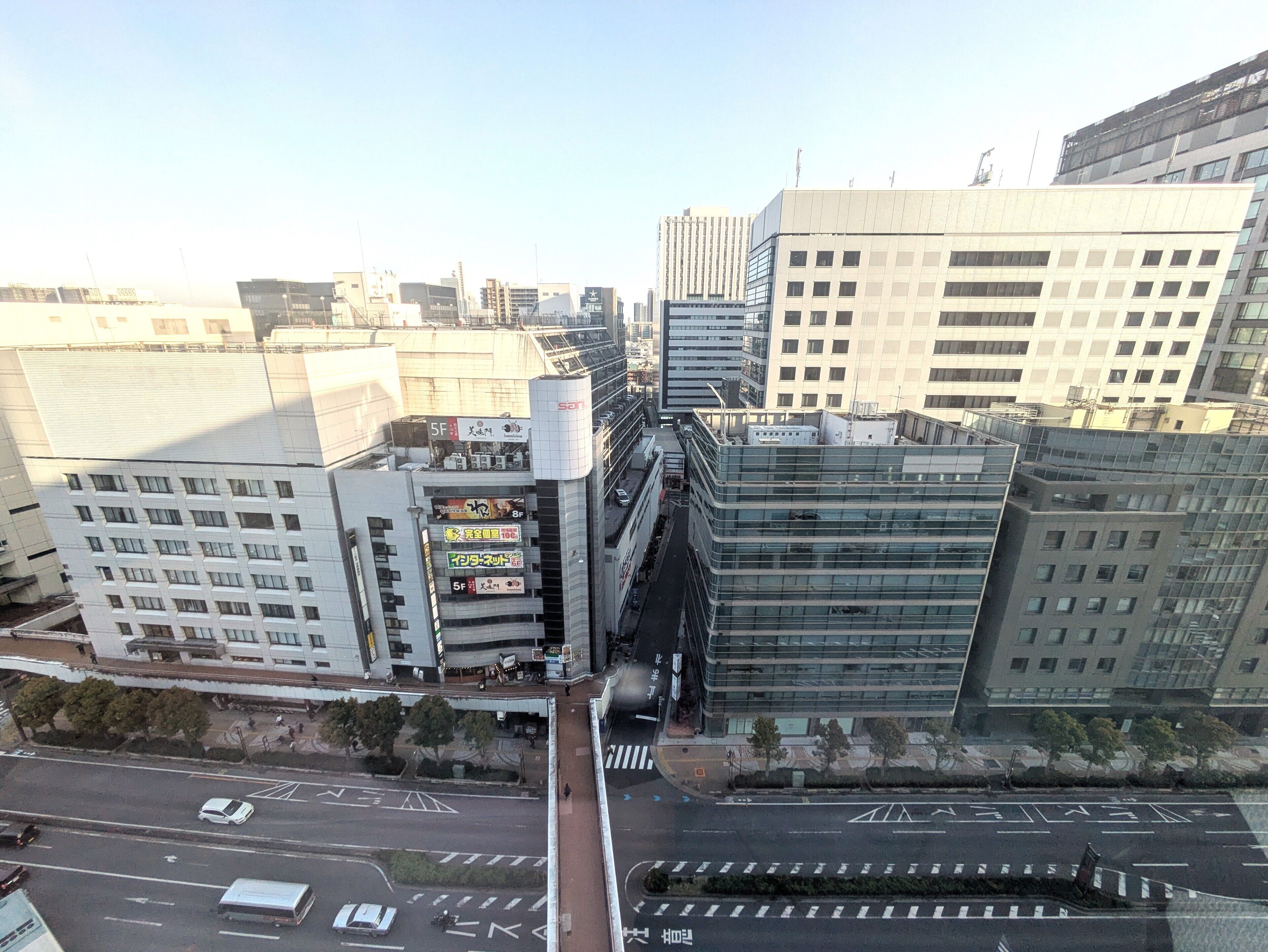 部屋からの景観