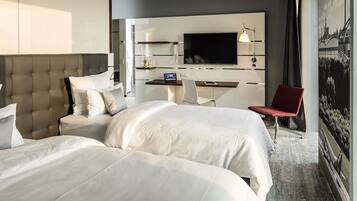 1 Schlafzimmer, Bettwäsche aus ägyptischer Baumwolle