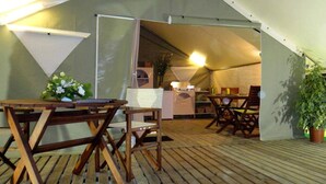 Terrace/patio - Camping de la Cazine (Noth)
