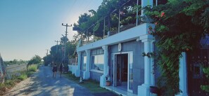 Voorkant van accommodatie