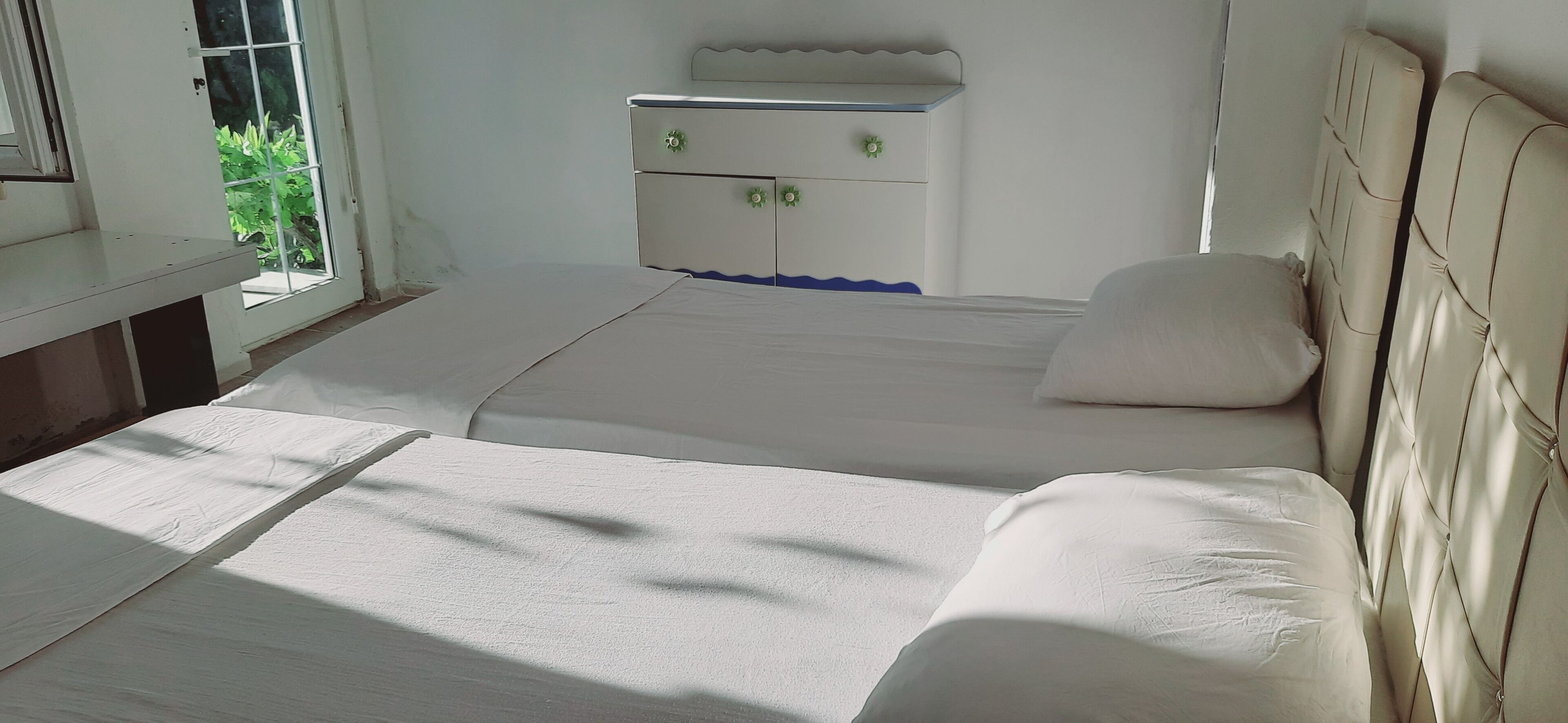 Familien-Doppel- oder -Zweibettzimmer, eigenes Bad, Meerblick | Bettwäsche aus ägyptischer Baumwolle, hochwertige Bettwaren, Minibar