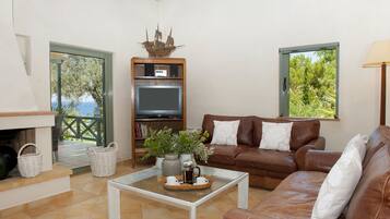 32 inci televisyen dengan satelit, pendiangan