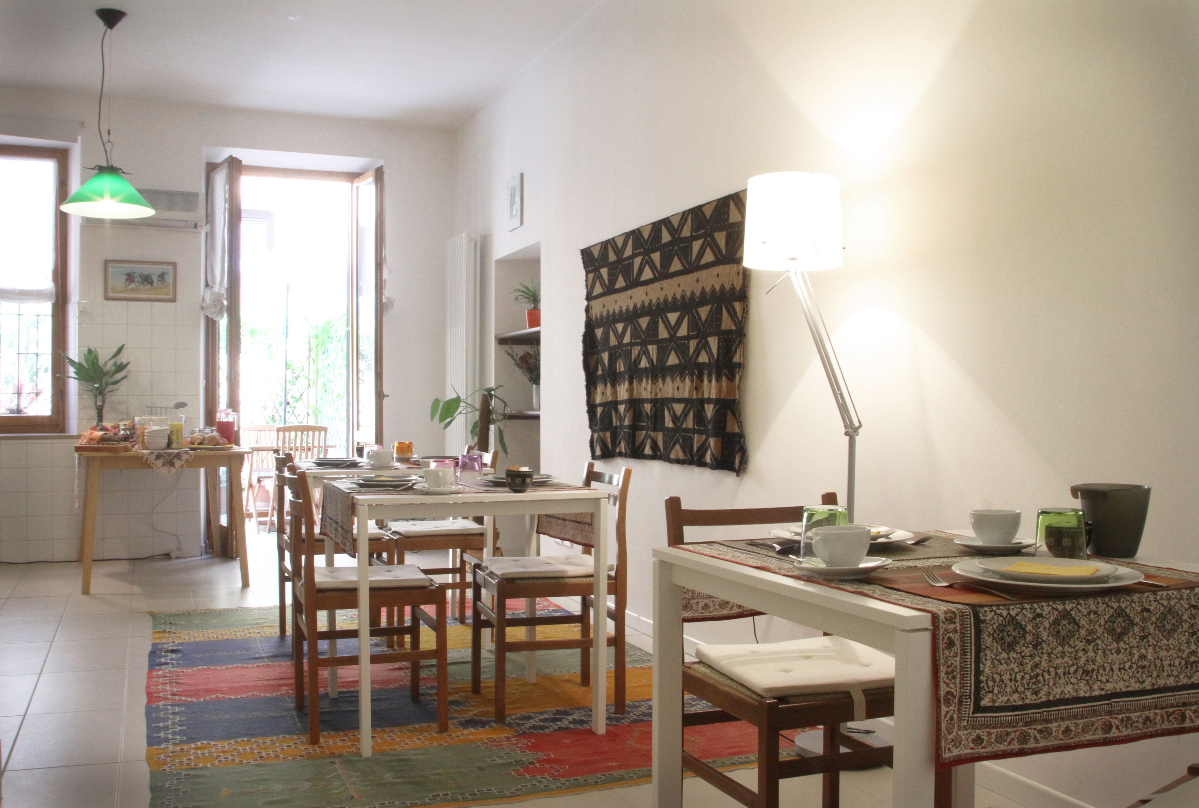 Daily buffet breakfast (EUR 7 per person)