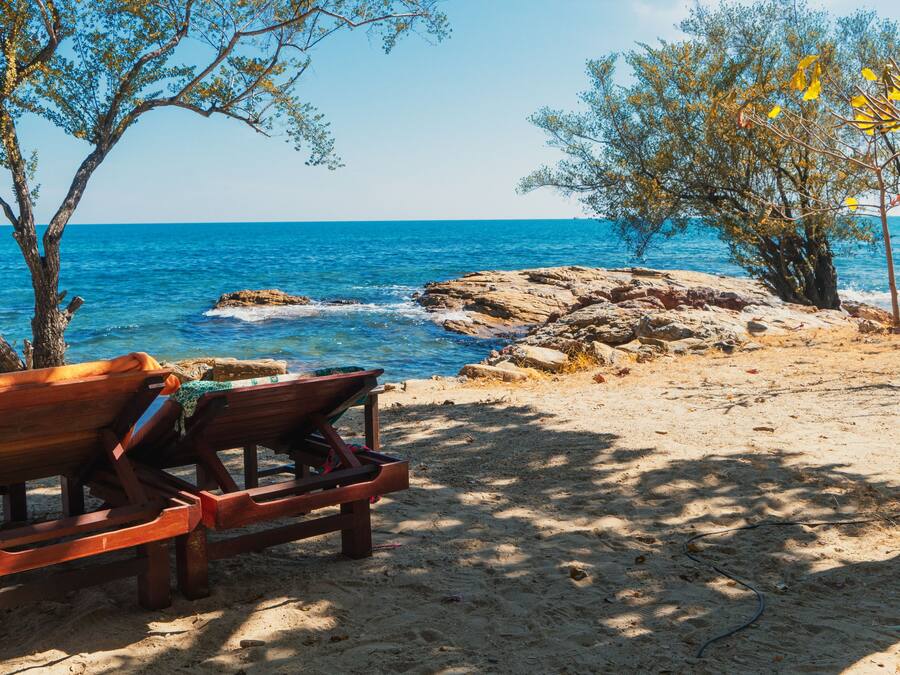 Vista des de l'allotjament