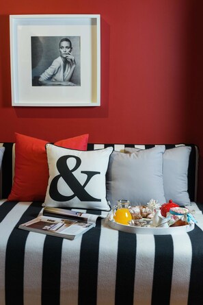 Chambre Simple, 1 lit une place | Coin séjour