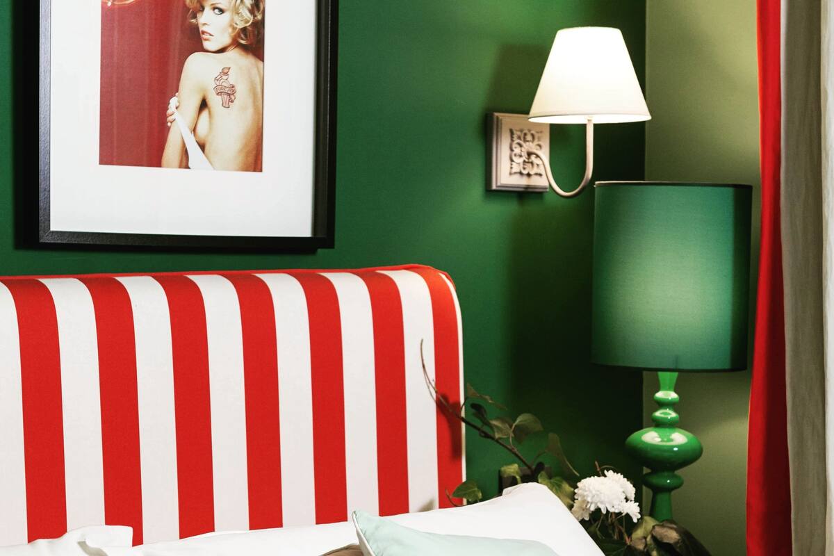 12 Schlafzimmer, Bettwäsche aus ägyptischer Baumwolle