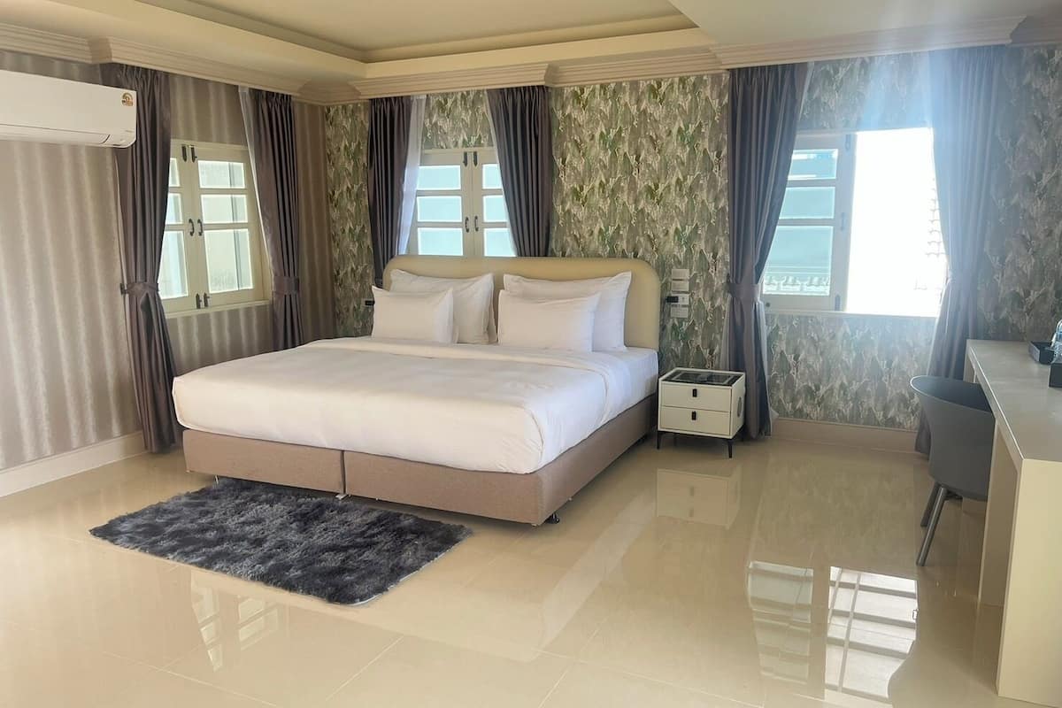 Premier suite | 1 slaapkamer, luxe beddengoed, pillowtop-bedden, een kluis op de kamer